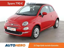 Rot Gebraucht 2017 Fiat 500C Lounge Cabrio | 9.660 € (Fairer Preis)