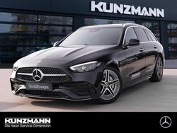 Obsidianschwarz metallic Gebraucht 2025 Mercedes C180 AMG Kombi | 40.780 € (Fairer Preis)