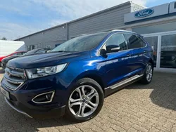 Blau Gebraucht 2017 Ford Edge Titanium SUV | 20.900 € (Fairer Preis)