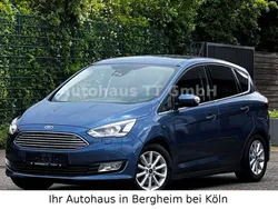 Blau Gebraucht 2018 Ford C-MAX Titanium Van / Kleinbus | 15.850 € (Fairer Preis)