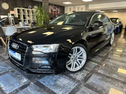 Mythosschwarz metallic Gebraucht 2016 Audi A5 Sportback S-Line Limousine | 17.990 € (Teuer)