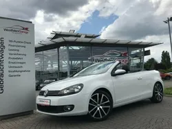 Weiß Gebraucht 2012 VW Golf Cabriolet Cabrio | 10.490 € (Fairer Preis)