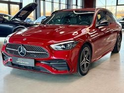Rot Gebraucht 2023 Mercedes C180 AMG Kombi | 34.900 € (Fairer Preis)