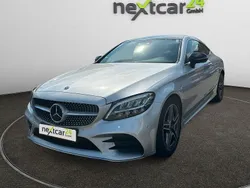Silber Gebraucht 2019 Mercedes C220 AMG line Coupé | 30.900 € (Fairer Preis)