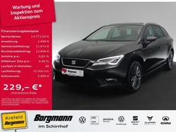 Schwarz / midnightblack Gebraucht 2016 Seat Leon ST CONNECT Kombi | 14.772 € (Guter Preis)