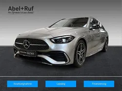 Silber Gebraucht 2024 Mercedes C220 AMG Limousine | 40.799 € (Guter Preis)