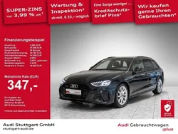 Mythosschwarz metallic Gebraucht 2024 Audi A4 S-Line Kombi | 50.940 €