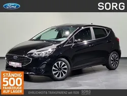 Schwarz, agate black metallic Gebraucht 2022 Ford Fiesta Titanium Kleinwagen | 16.990 € (Fairer Preis)
