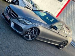 Grau Gebraucht 2018 Mercedes C200 AMG line Kombi | 17.800 € (Teuer)