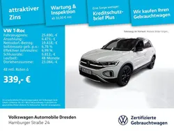 Ascotgrau/deep black perleffek Gebraucht 2022 VW T-Roc Style SUV | 25.890 € (Fairer Preis)