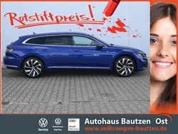 Blau Gebraucht 2022 VW Arteon R-line Kombi | 38.790 €
