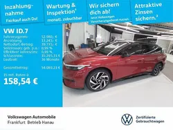 Kings red metallic/schwarz Gebraucht 2025 VW ID.7 Pro Limousine | 52.980 € (Teuer)