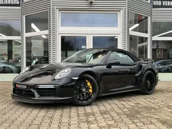 Tiefschwarzmetallic Gebraucht 2016 Porsche 911 Turbo S Cabriolet Cabrio | 114.990 € (Fairer Preis)