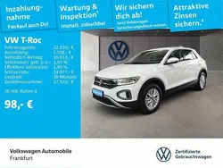 Pure white Gebraucht 2024 VW T-Roc Life SUV | 22.150 € (Guter Preis)