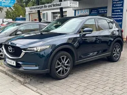 Deep crystal blue Gebraucht 2018 Mazda CX-5 Sports-Line SUV | 14.890 € (Teuer)