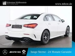 Weiß polarweiß Gebraucht 2025 Mercedes A35 AMG Advanced Plus Kleinwagen | 49.480 € (Etwas zu teuer)