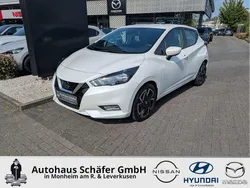 Weiss Gebraucht 2021 Nissan Micra N-Way Kleinwagen | 16.485 € (Etwas zu teuer)