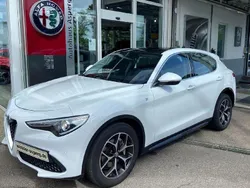 Colore esterno (bianco alfa, u Gebraucht 2022 Alfa Romeo Stelvio Lusso SUV | 33.900 € (Fairer Preis)