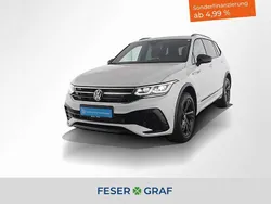 Oryxweiß perlmutteffekt Gebraucht 2024 VW Tiguan Allspace R-line SUV | 42.780 € (Fairer Preis)