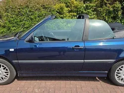 Blau Gebraucht 1995 VW Golf Cabriolet Cabrio | 3.950 €