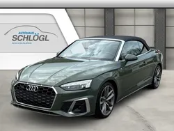 Distriktgrün metallic Gebraucht 2021 Audi A5 Cabriolet S-Line Cabrio | 35.750 € (Guter Preis)