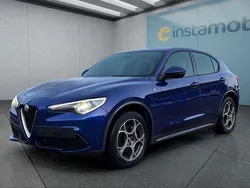 Blau Gebraucht 2022 Alfa Romeo Stelvio SUV | 33.749 € (Guter Preis)