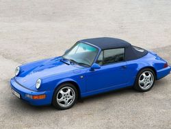 Blau Gebraucht 1991 Porsche 911 Carrera Cabrio | 129.000 €