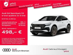 Gletscherweiß metallic Gebraucht 2025 Audi Q4 Sportback e-tron Ambiente SUV | 59.450 €