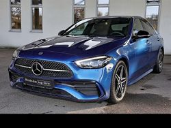 Metalliclack spektralblau Gebraucht 2024 Mercedes C200 AMG Limousine | 44.480 € (Teuer)