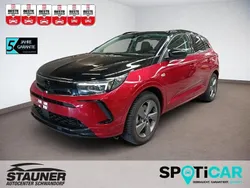 Rubin rot/dach schwarz (metallic) Gebraucht 2024 Opel Grandland X GSe SUV | 27.980 € (Superpreis)