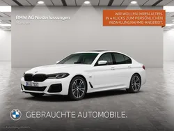 Weiß Gebraucht 2022 BMW 530e M Sport Limousine | 41.480 € (Teuer)