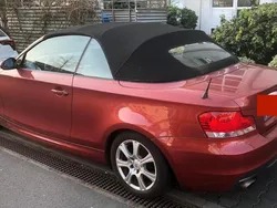Rot Gebraucht 2008 BMW 118 Cabriolet Sport Line Cabrio | 7.450 € (Fairer Preis)