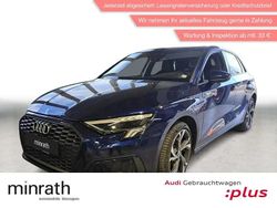 Blau Gebraucht 2022 Audi A3 Sportback e-tron Kleinwagen | 27.379 € (Etwas zu teuer)
