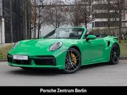 Gruen Gebraucht 2023 Porsche 911 Turbo S Cabriolet Cabrio | 251.800 € (Superpreis)