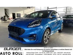 Desert island blue metallic (metallic) Gebraucht 2024 Ford Puma ST-Line Kleinwagen | 22.270 € (Guter Preis)