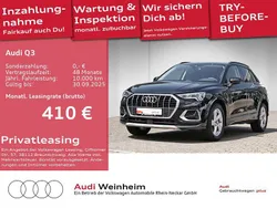 Mythosschwarz metallic Gebraucht 2024 Audi Q3 Advanced SUV | 35.999 € (Guter Preis)
