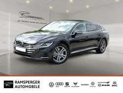 Schwarz (deep black perleffekt) Gebraucht 2023 VW Arteon R-line Kombi | 49.990 €