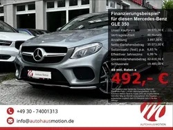 Palladiumsilber metalliclack Gebraucht 2017 Mercedes GLE350 AMG Coupé | 38.970 € (Fairer Preis)