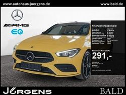 Gelb unilack sonnengelb Gebraucht 2020 Mercedes CLA250e Shooting Brake AMG Kombi | 27.580 € (Fairer Preis)