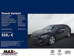 Grenadillschwarz metallic Gebraucht 2025 VW Passat Elegance Kombi | 36.479 € (Superpreis)