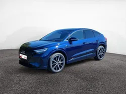 Blau Neu 2024 Audi Q4 Sportback e-tron S-Line SUV | 56.750 € (Fairer Preis)