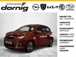 Antelope rot metallic Gebraucht 2020 Peugeot 108 Top! Collection Kleinwagen | 11.290 € (Fairer Preis)