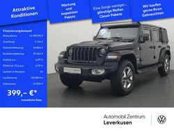 Schwarz Gebraucht 2019 Jeep Wrangler Unlimited Sahara SUV | 42.980 € (Etwas zu teuer)