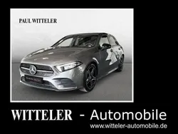 Grau Gebraucht 2022 Mercedes A200 AMG line Limousine | 31.980 € (Etwas zu teuer)