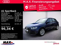 Navarrablau metallic Gebraucht 2024 Audi A1 Advanced Kleinwagen | 21.279 € (Superpreis)