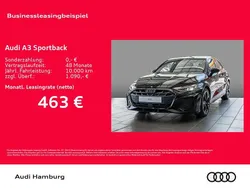 Schwarz Neu 2025 Audi A3 Sportback S-Line Limousine | 45.760 € (Teuer)