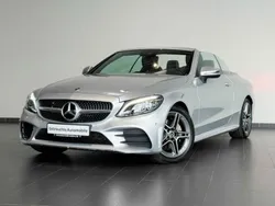 Silber Gebraucht 2019 Mercedes C200 AMG line Cabrio | 33.990 € (Fairer Preis)