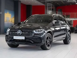 Grau Gebraucht 2021 Mercedes GLC200 AMG line SUV | 40.980 € (Superpreis)