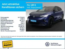 Blue dusk metallic (metallic) Gebraucht 2023 VW ID.4 GTX SUV | 41.775 € (Fairer Preis)
