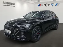 Schwarzmetallic Gebraucht 2023 Audi Q8 e-tron S-Line SUV | 58.990 € (Superpreis)
